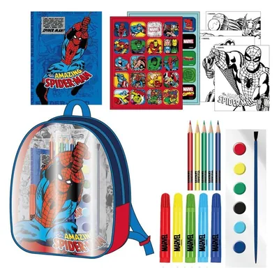 Set papeleria mochila Vengadores Avengers Marvel