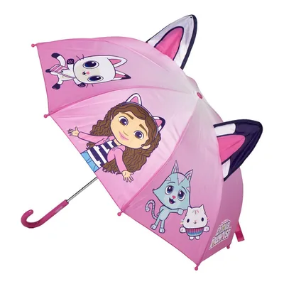 Paraguas manual La Casa de Muñecas de Gabby 45cm