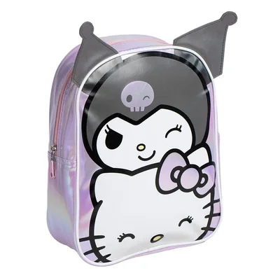 Mochila Kuromi Hello Kitty 27cm