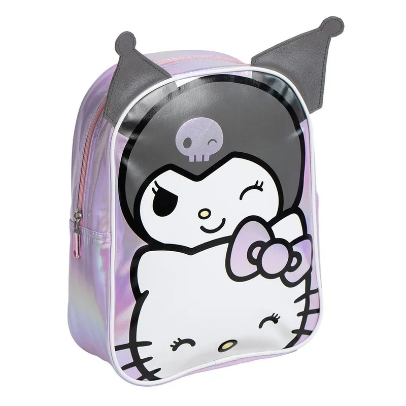 Mochila Kuromi Hello Kitty 27cm