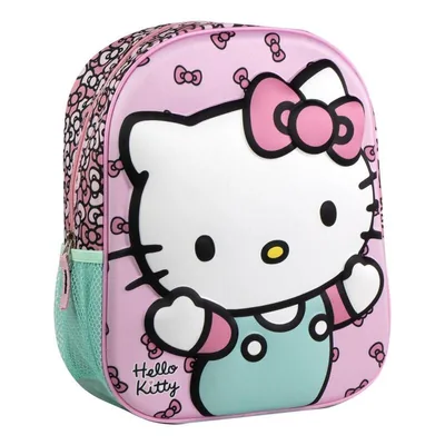 Mochila 3D Hello Kitty 31cm