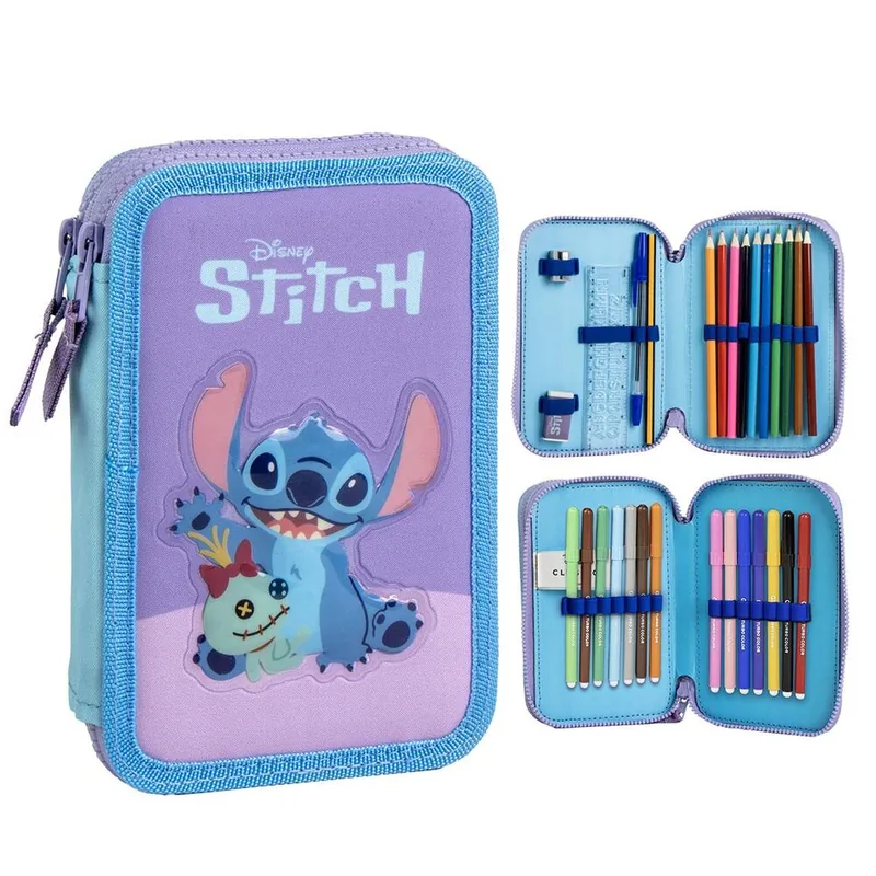 Plumier Stitch Disney doble