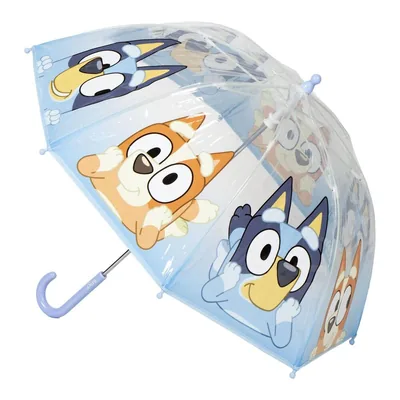 Paraguas manual burbuja Bluey