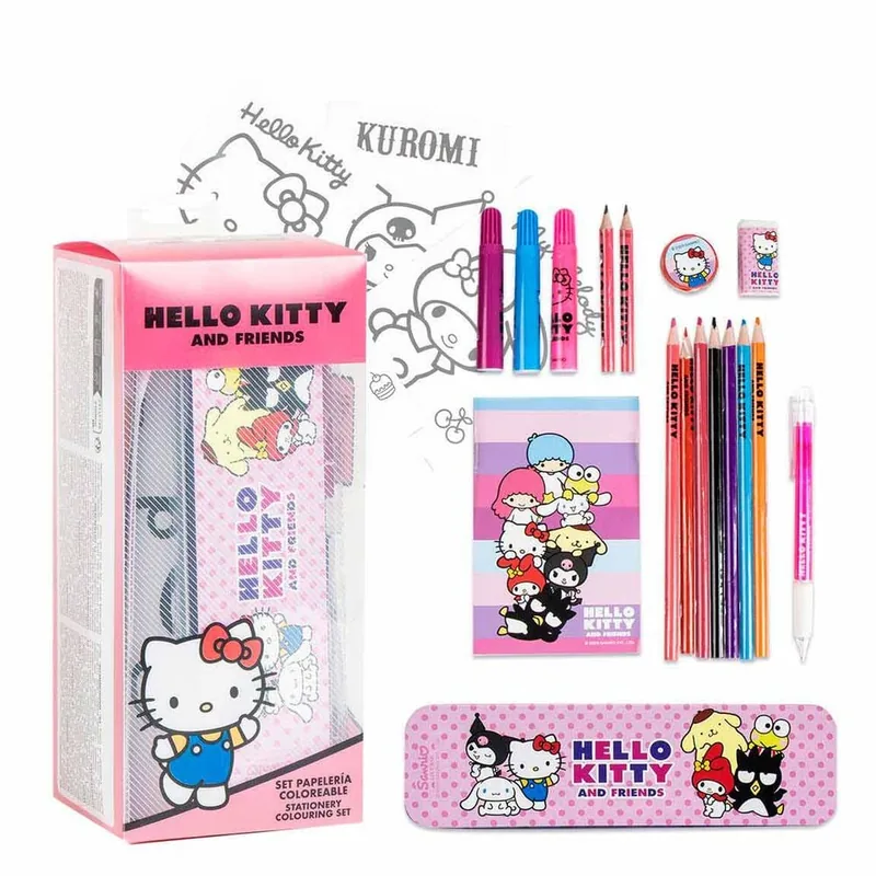 Set papeleria Hello Kitty