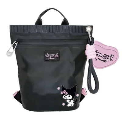 Mochila casual Kuromi Hello Kitty 33cm