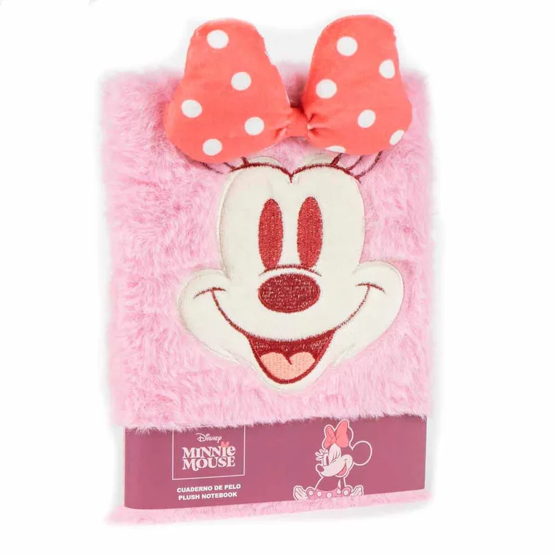 Cuaderno peluche Minnie Disney