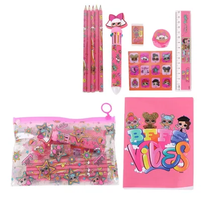 Set papeleria LOL Surprise