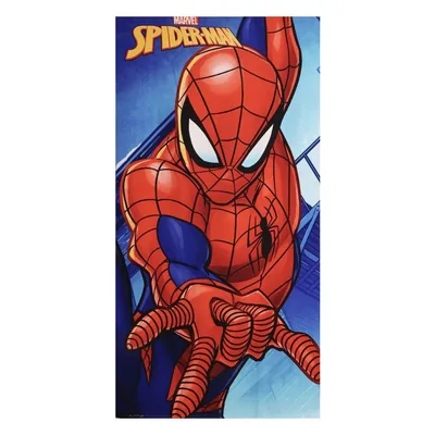 Toalla Spiderman Marvel microfibra