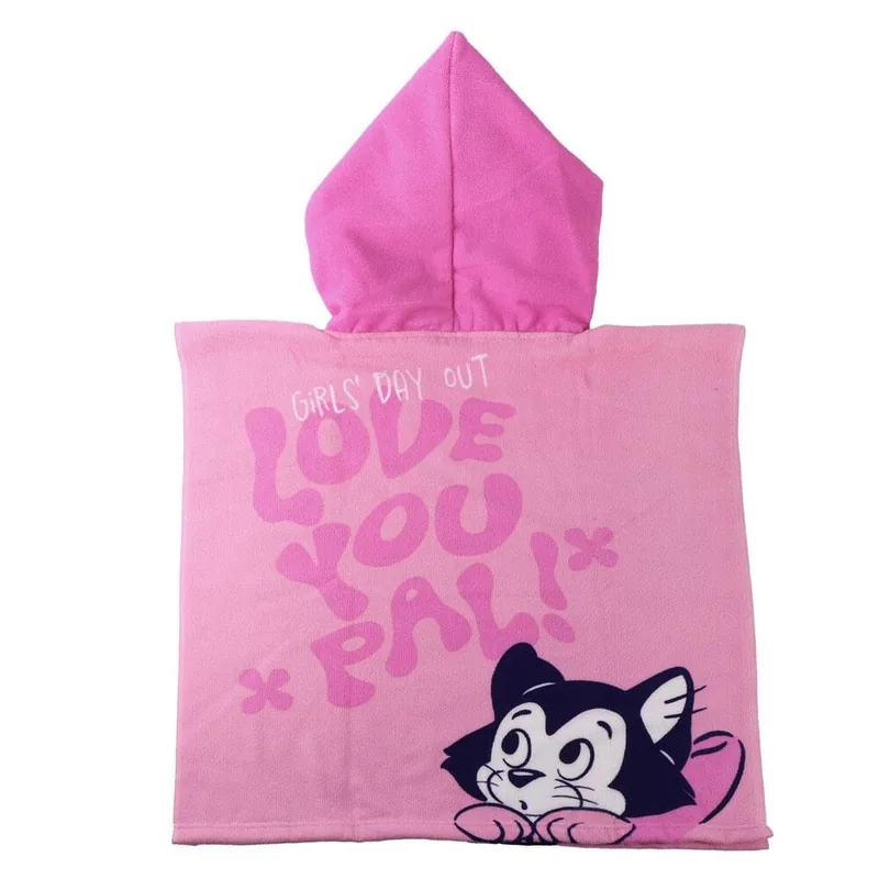 Poncho toalla Minnie Disney microfibra