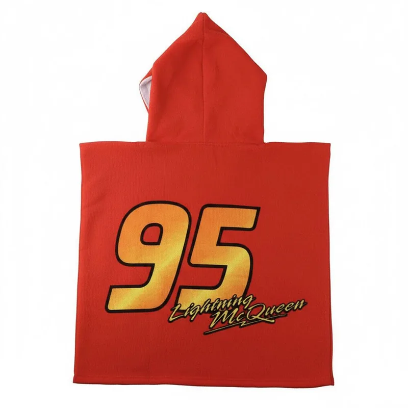 Poncho toalla Cars Disney microfibra