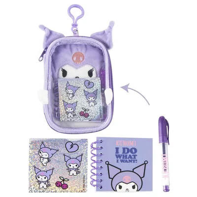 Set papeleria Kuromi Hello Kitty