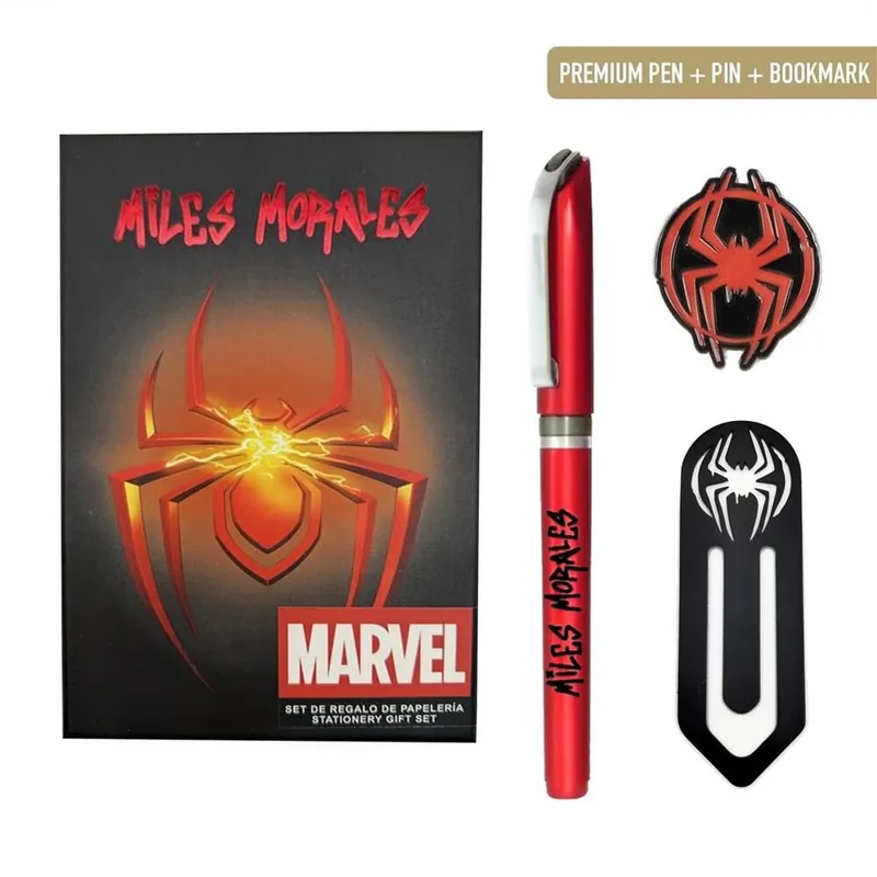 Set boligrafo Spiderman Marvel