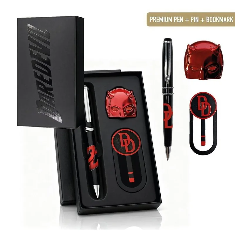 Set boligrafo Daredevil Marvel