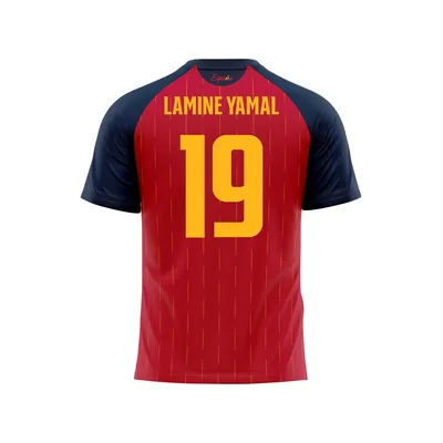 Camiseta Lamine Yamal Seleccion Española futbol