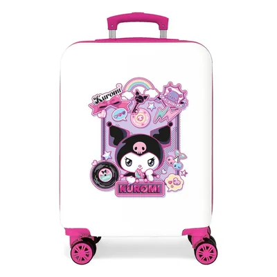 Maleta trolley ABS Wonder Kuromi Hello Kitty 55cm
