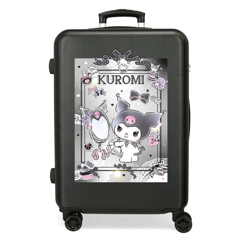 Maleta trolley expandible ABS Dream Closer Kuromi Hello Kitty 65cm