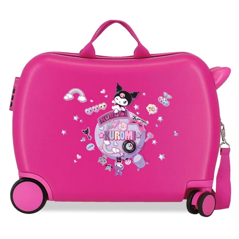 Maleta trolley ABS Around The World Kuromi Hello Kitty 50cm
