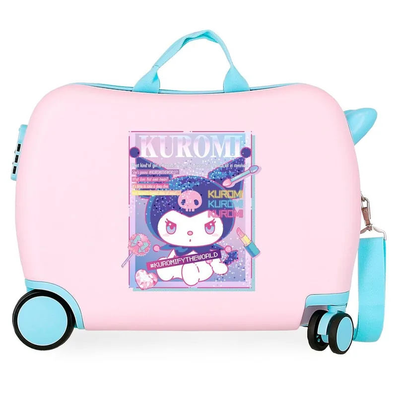 Maleta trolley ABS Current Mood Kuromi Hello Kitty 50cm