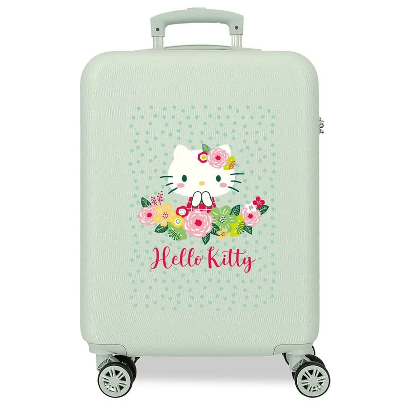 Maleta trolley ABS Floral Hello Kitty 55cm