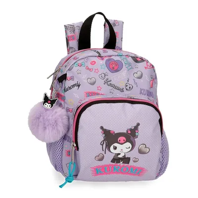 Mochila Retropop Kuromi Hello Kitty 24cm