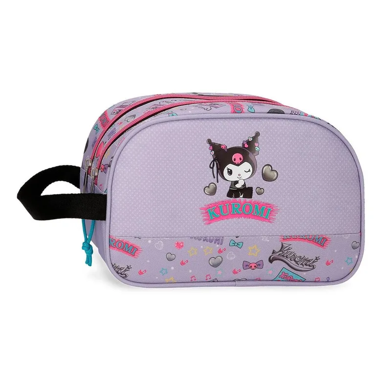 Neceser Retropop Kuromi Hello Kitty adaptable