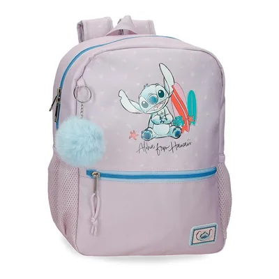 Mochila From Hawaii Stitch Disney 33cm adaptable