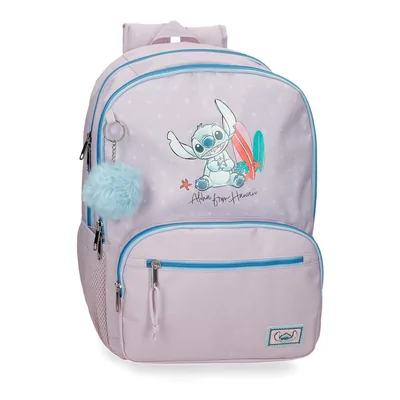 Mochila From Hawaii Stitch Disney 44cm adaptable