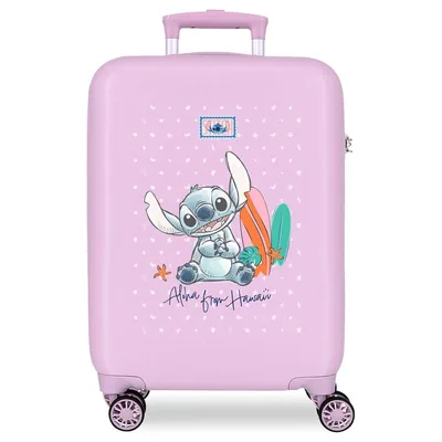 Maleta trolley ABS From Hawai Stitch Disney 55cm