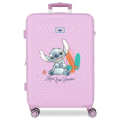 Maleta trolley ABS From Hawai Stitch Disney 65cm