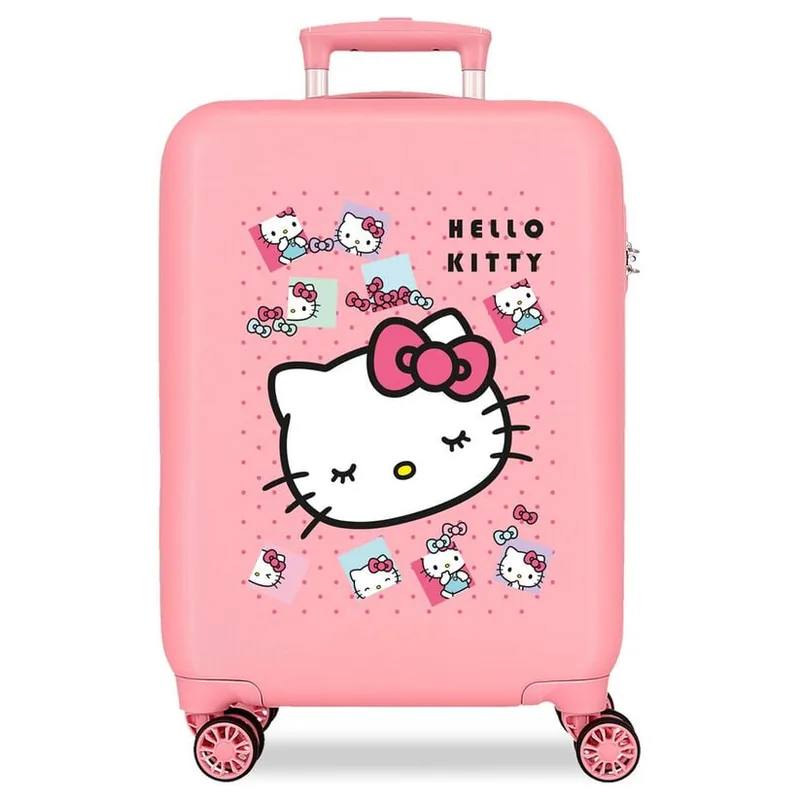 Maleta trolley ABS Bows Hello Kitty 55cm