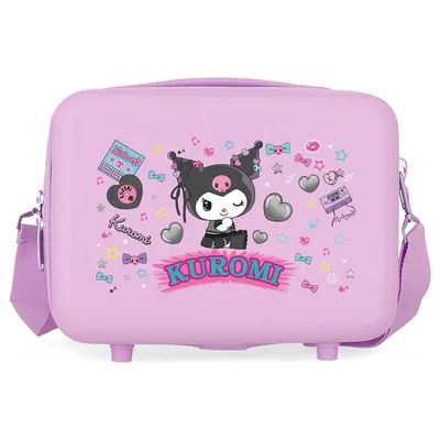 Neceser adaptable ABS Retropop Kuromi Hello Kitty 29cm