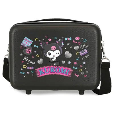 Neceser adaptable ABS Retropop Kuromi Hello Kitty 29cm