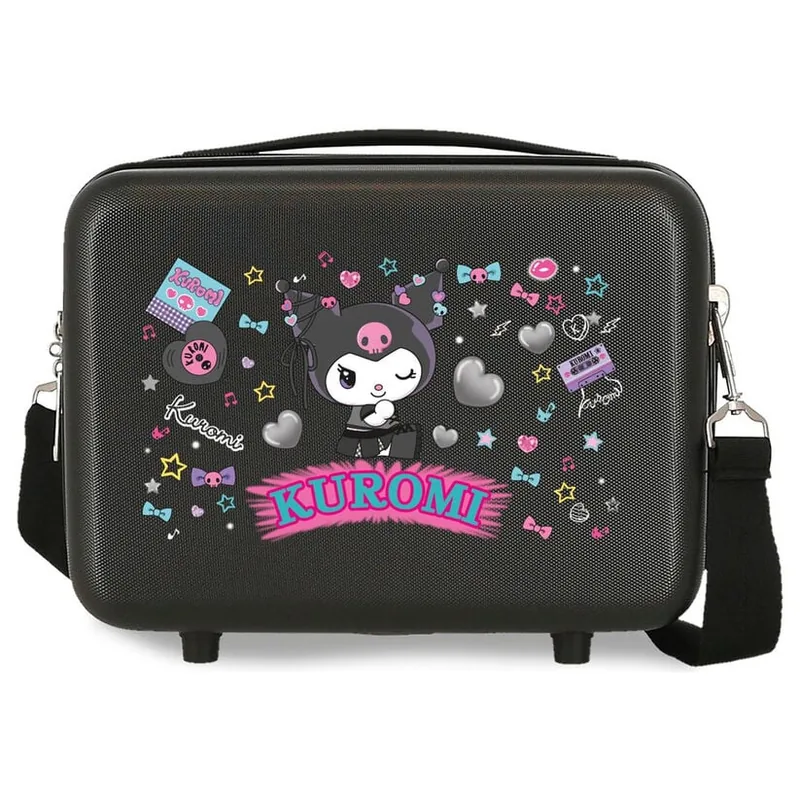 Neceser adaptable ABS Retropop Kuromi Hello Kitty 29cm