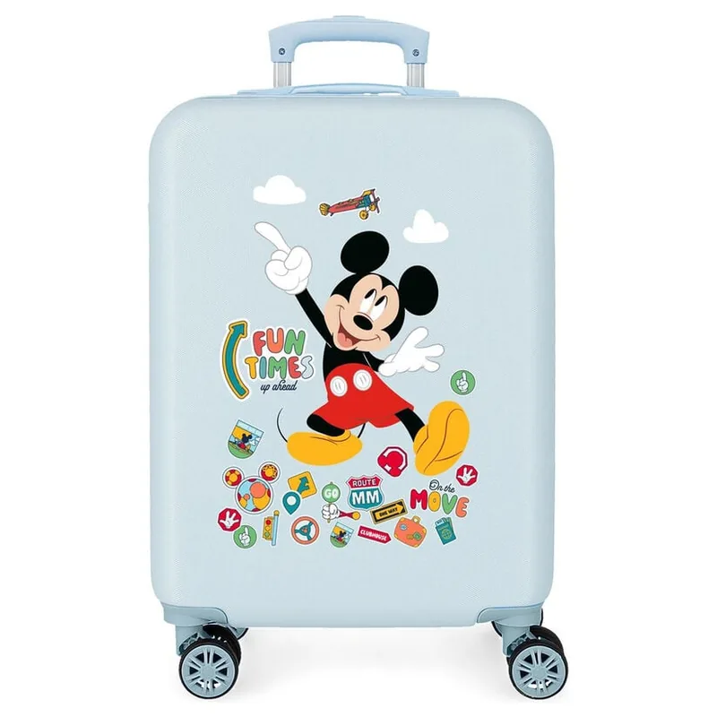 Maleta trolley ABS Fun Times Mickey Disney 55cm