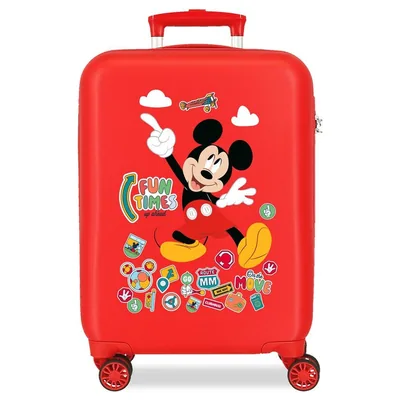 Maleta trolley ABS Fun Times Mickey Disney 50cm