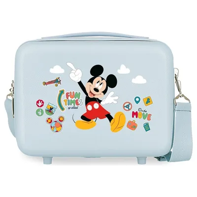 Neceser adaptable ABS Fun Times Mickey Disney 29cm