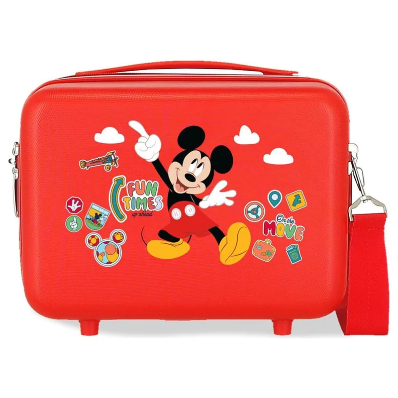 Neceser adaptable ABS Fun Times Mickey Disney 29cm