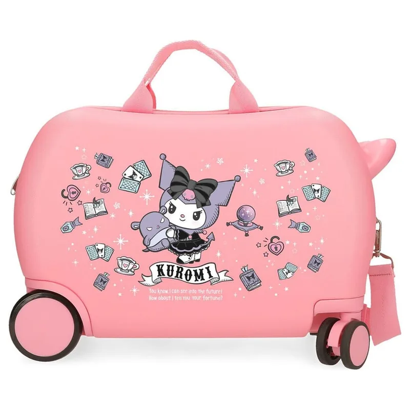 Maleta trolley ABS Fortune Telling Kuromi Hello Kitty 45cm