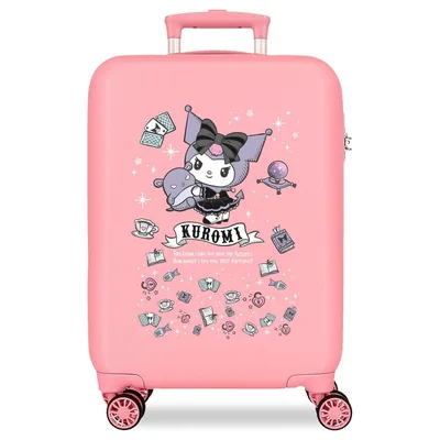 Maleta trolley ABS Fortune Telling Kuromi Hello Kitty 55cm