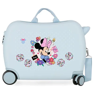 Maleta trolley ABS Flowers Minnie Disney 50cm
