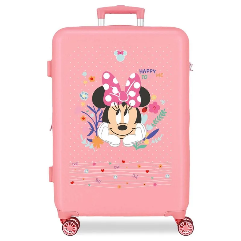 Maleta trolley ABS Happy To Be Me Minnie Disney 65cm