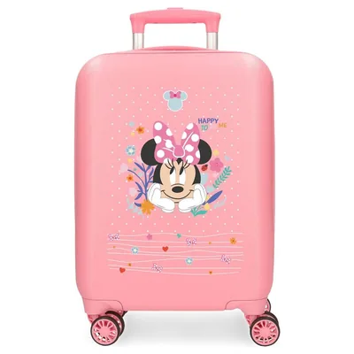Maleta trolley ABS Happy To Be Me Minnie Disney 50cm