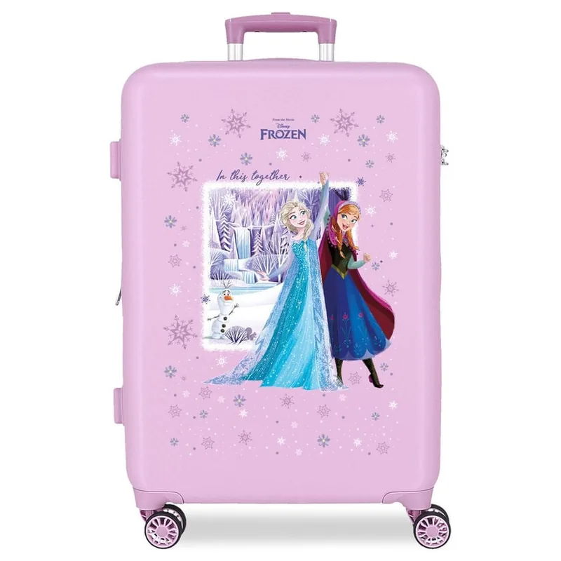 Maleta trolley ABS In This Together Frozen Disney 65cm