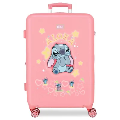 Maleta trolley ABS You&Me Stitch Disney 65cm