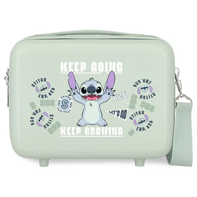 Neceser adaptable ABS Keep Going Stitch Disney 29cm