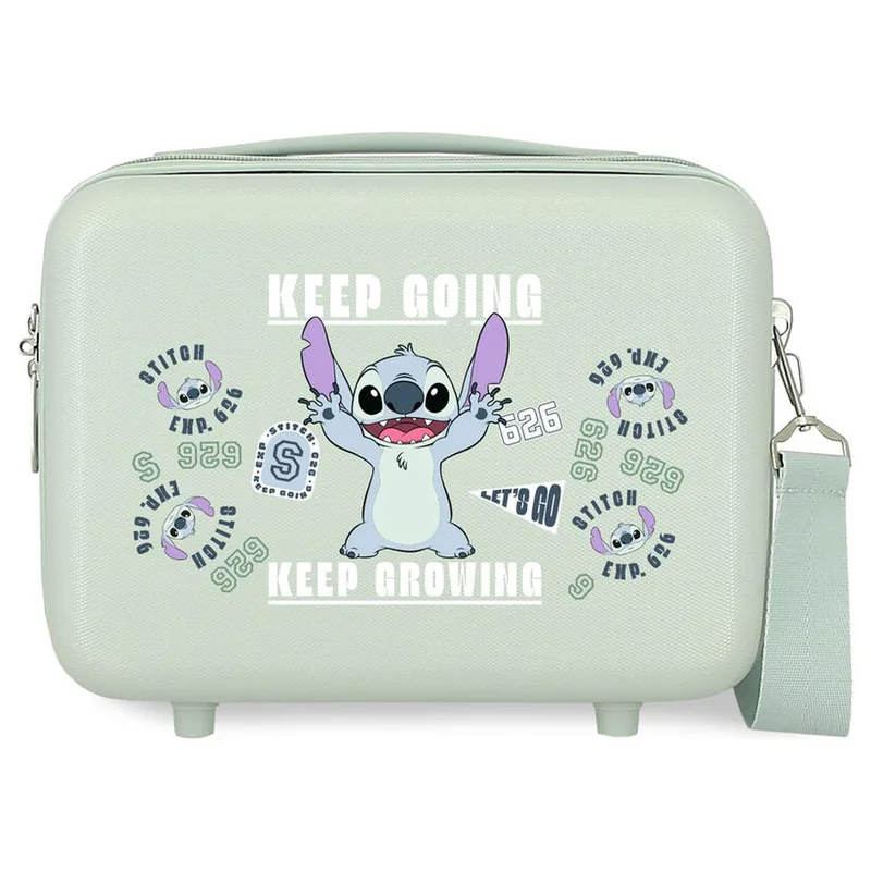 Neceser adaptable ABS Keep Going Stitch Disney 29cm