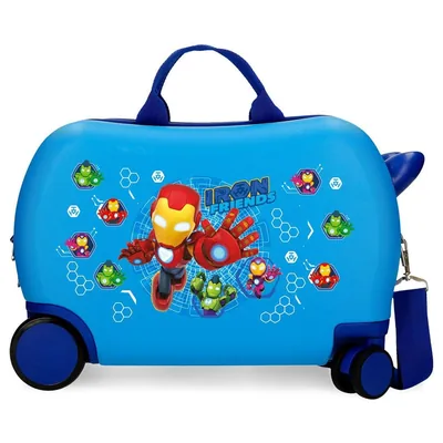 Maleta trolley ABS Iron Man y Su Superequipo Marvel 45cm