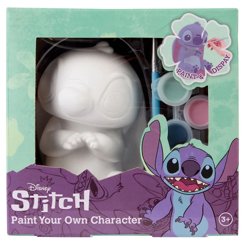 Figura yeso para pintar Stitch Disney